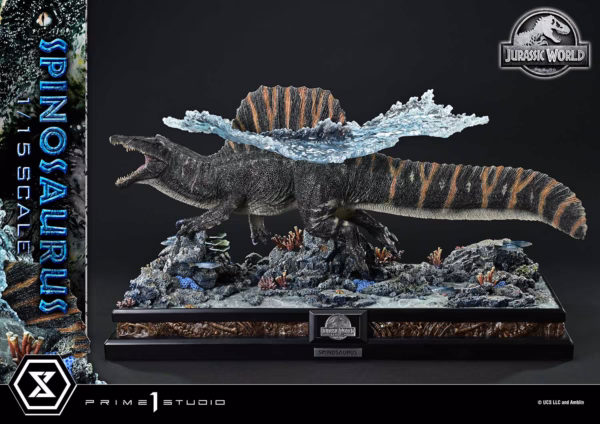 Jurassic World Rebirth Prime 1 Studio Spinosaurus Licensed Resin Statue 4