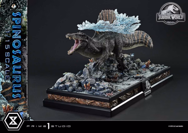 Jurassic World Rebirth Prime 1 Studio Spinosaurus Licensed Resin Statue 6