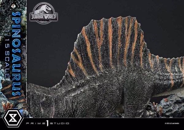 Jurassic World Rebirth Prime 1 Studio Spinosaurus Licensed Resin Statue 7