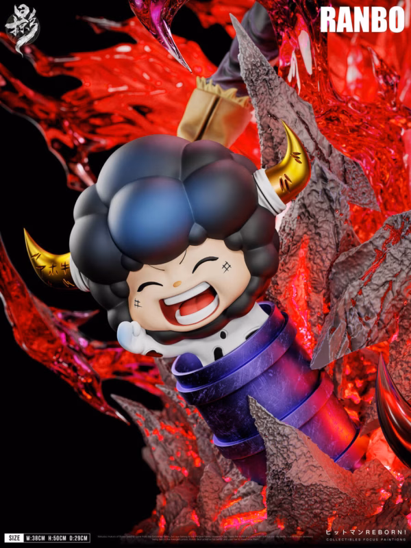 Katekyo Hitman LueYing Studio Lambo Resin Statue 3