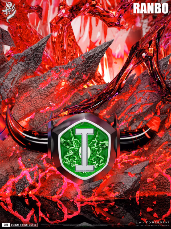 Katekyo Hitman LueYing Studio Lambo Resin Statue 4