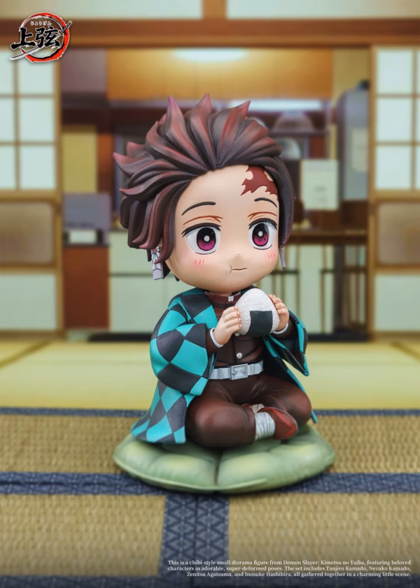 Kimetsu no Yaiba ShangXian Studio Tanjiro x Nezuko x Zenitsu x Inosuke Resin Statue 3