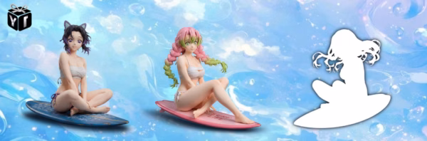Kimetsu no Yaiba YI Studio Swimsuit Kanroji Mitsuri Resin Statue 5