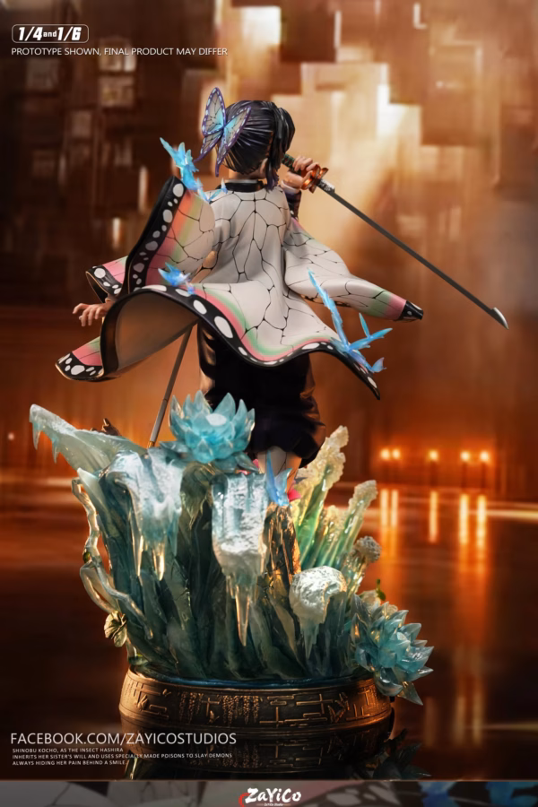 Kimetsu no Yaiba ZaYico Studio Shinobu Kocho Resin Statue 3
