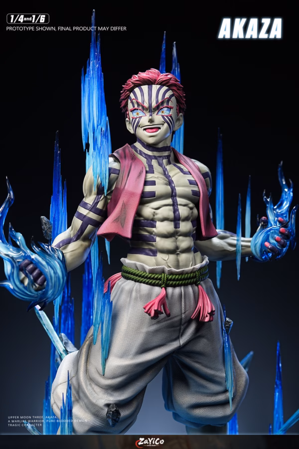 Kimetsu no Yaiba Zayico Studio Akaza V2 Resin Statue 5