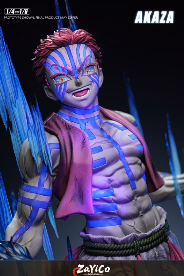 Kimetsu no Yaiba Zayico Studio Akaza V2 Resin Statue 6