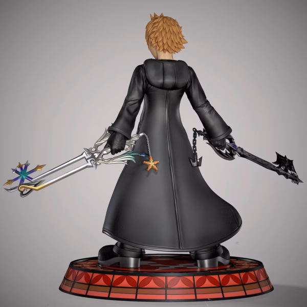 Kingdom Hearts Blackswan Collectibles Roxas Resin Statue 2