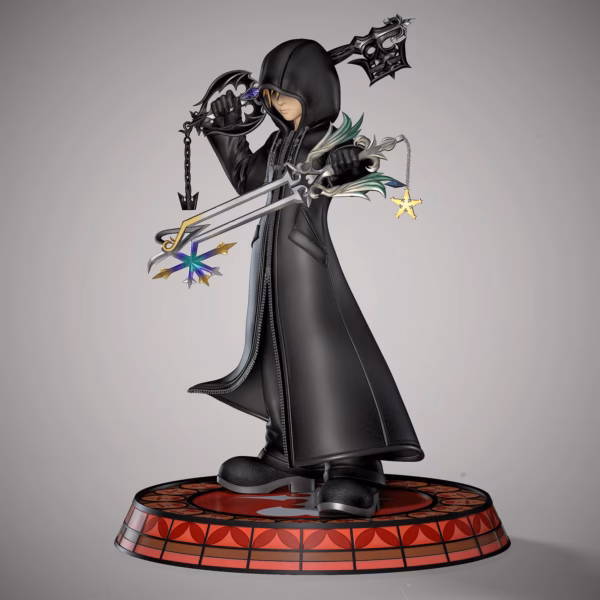 Kingdom Hearts Blackswan Collectibles Roxas Resin Statue 5