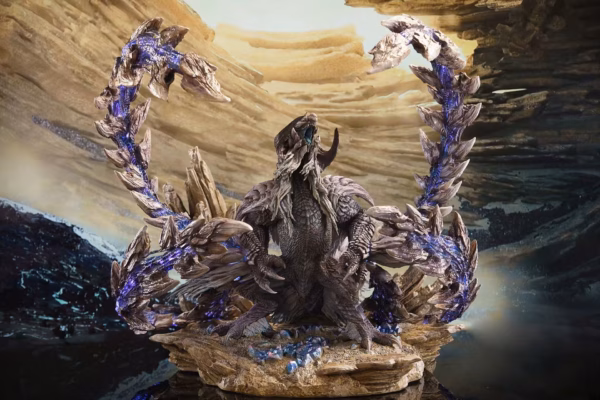 Monster Hunter Dragon Frontier Studio Arkveld Resin Statue 1