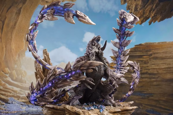 Monster Hunter Dragon Frontier Studio Arkveld Resin Statue 2