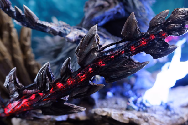 Monster Hunter Dragon Frontier Studio Arkveld Resin Statue 5