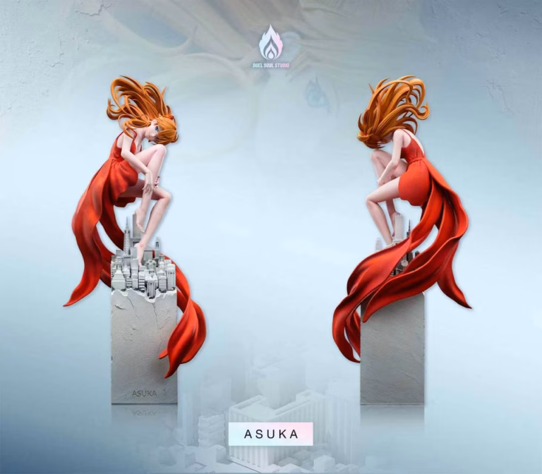 Neo Genesis Evangelion Duel Soul Studio Asuka Resin Statue