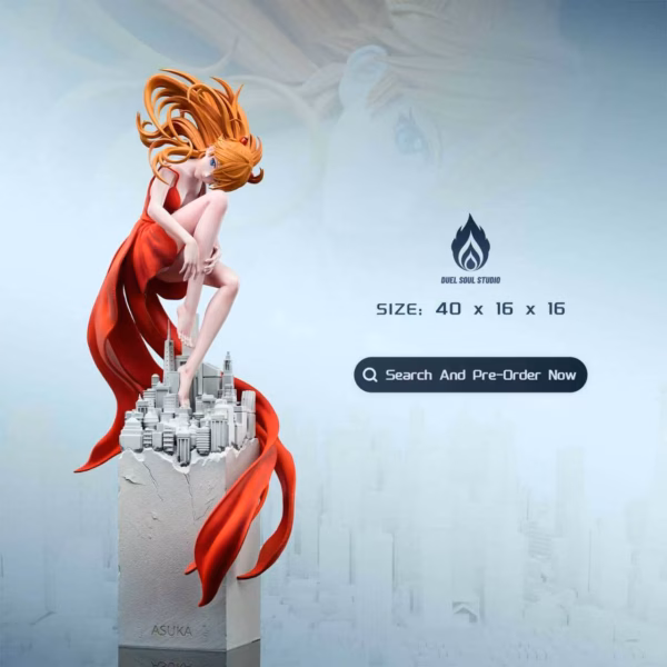 Neo Genesis Evangelion Duel Soul Studio Asuka Resin Statue 2