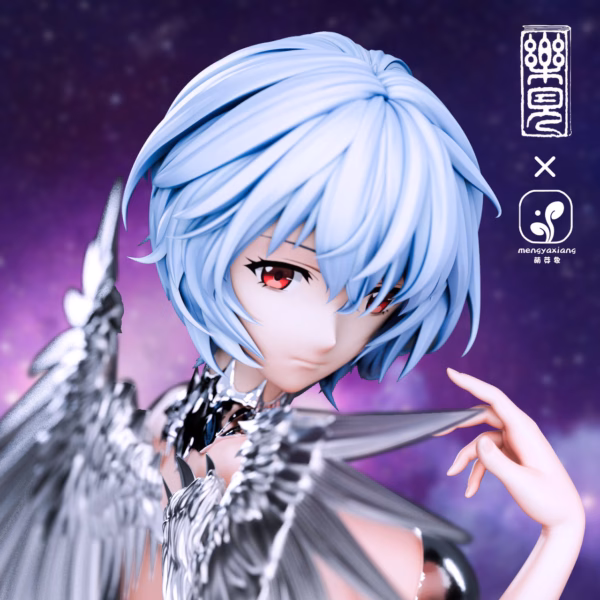 Neon Genesis Evangelion LeJian × Mengyaxiang Studio Asuka X Ayanami Rei Resin Statue 4
