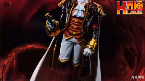 One Piece Black Studio Saint Shanks Resin Statue 3