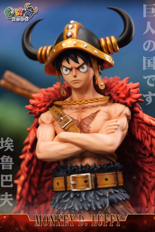 One Piece Elbaph Studio Monkey D Luffy Resin Statue 3