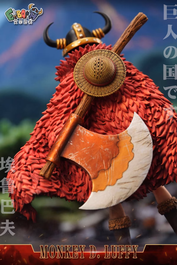 One Piece Elbaph Studio Monkey D Luffy Resin Statue 4