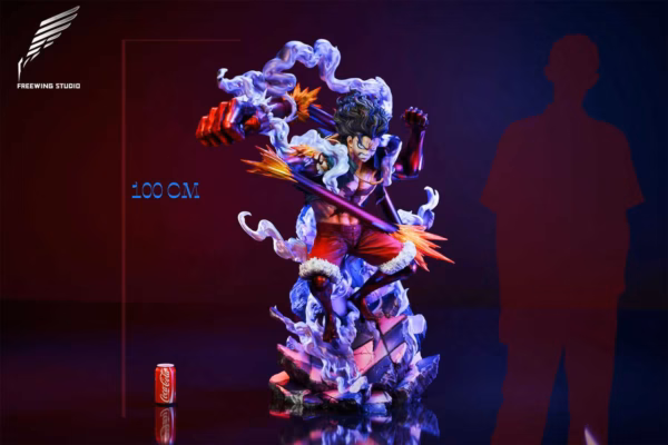 One Piece Freewing Studio Gear 4 Snakeman Luffy Resin Statue 2