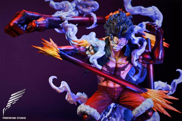 One Piece Freewing Studio Gear 4 Snakeman Luffy Resin Statue 4