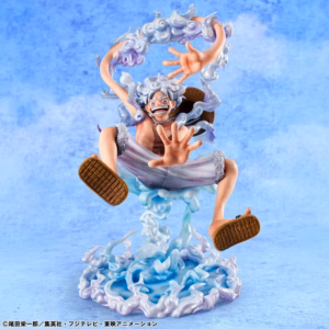 One Piece Megahouse POP Evolutionary History Monkey D Luffy Gear 5 PVC