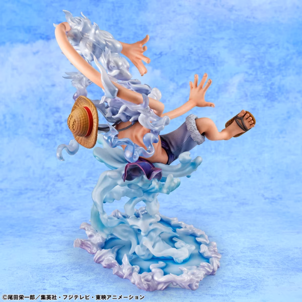 One Piece Megahouse POP Evolutionary History Monkey D Luffy Gear 5 PVC 3