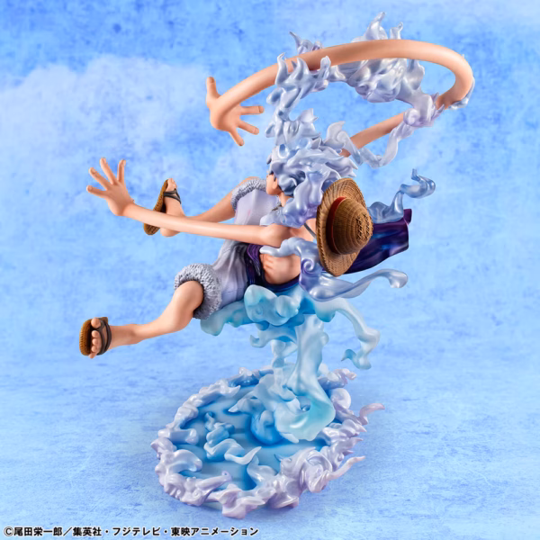 One Piece Megahouse POP Evolutionary History Monkey D Luffy Gear 5 PVC 4
