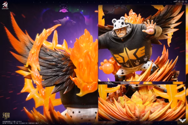 One Piece Super Hero Studio S Bear Resin Statue 5