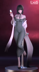 One Punch Man Lx6 Studio Fubuki Resin Statue