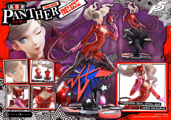 Persona 5 Prime 1 Studio Ann Takamaki Panther Licensed Resin Statue 1