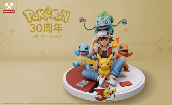 Pokemon MF Studio Pokemon 30th Anniversary Resin Statue 1