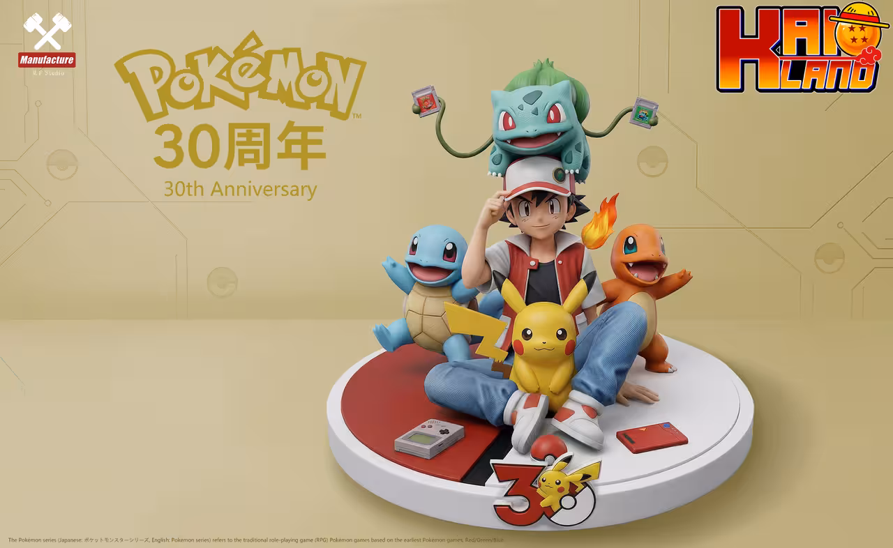 Pokemon MF Studio Pokemon 30th Anniversary Resin Statue