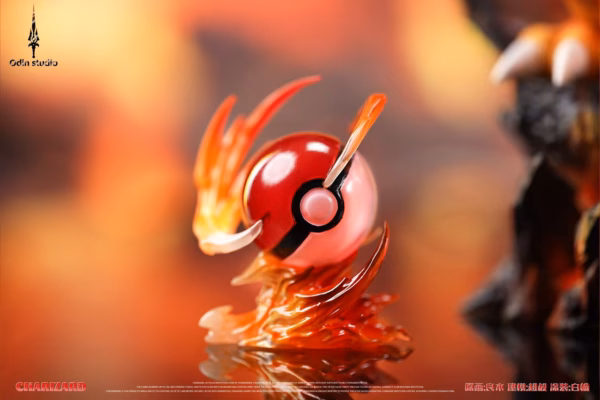 Pokemon Odin Studio Charizard Resin Statue 3