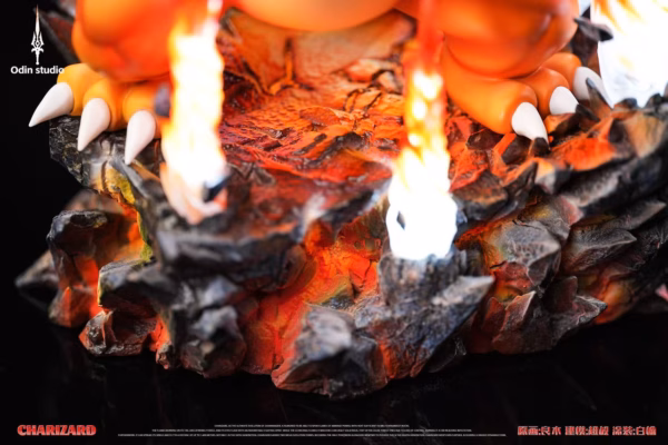 Pokemon Odin Studio Charizard Resin Statue 5
