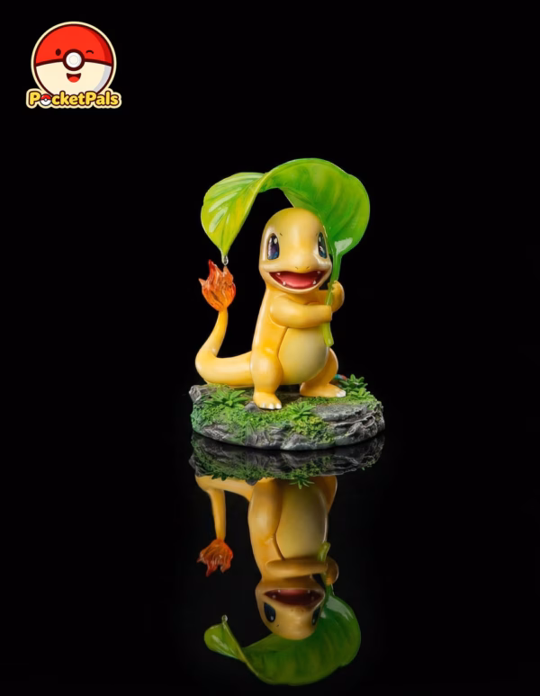 Pokemon PocketPals Studio Charmander Resin Statue 2