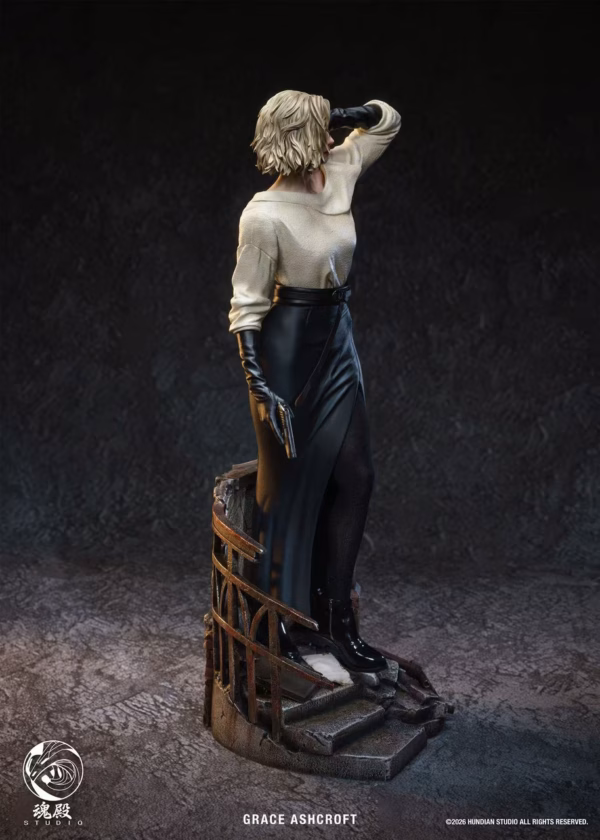 Resident Evil HunDian Studio Requiem Grace Ashcroft Noir outfit Resin Statue 2