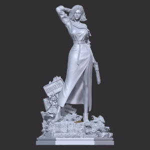 Resident Evil Requiem Imagination Studio Grace Ashcroft Noir outfit Resin Statue