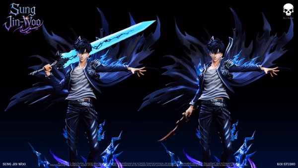 Solo Leveling KOI Studio ung Jin Woo Resin Statue 2