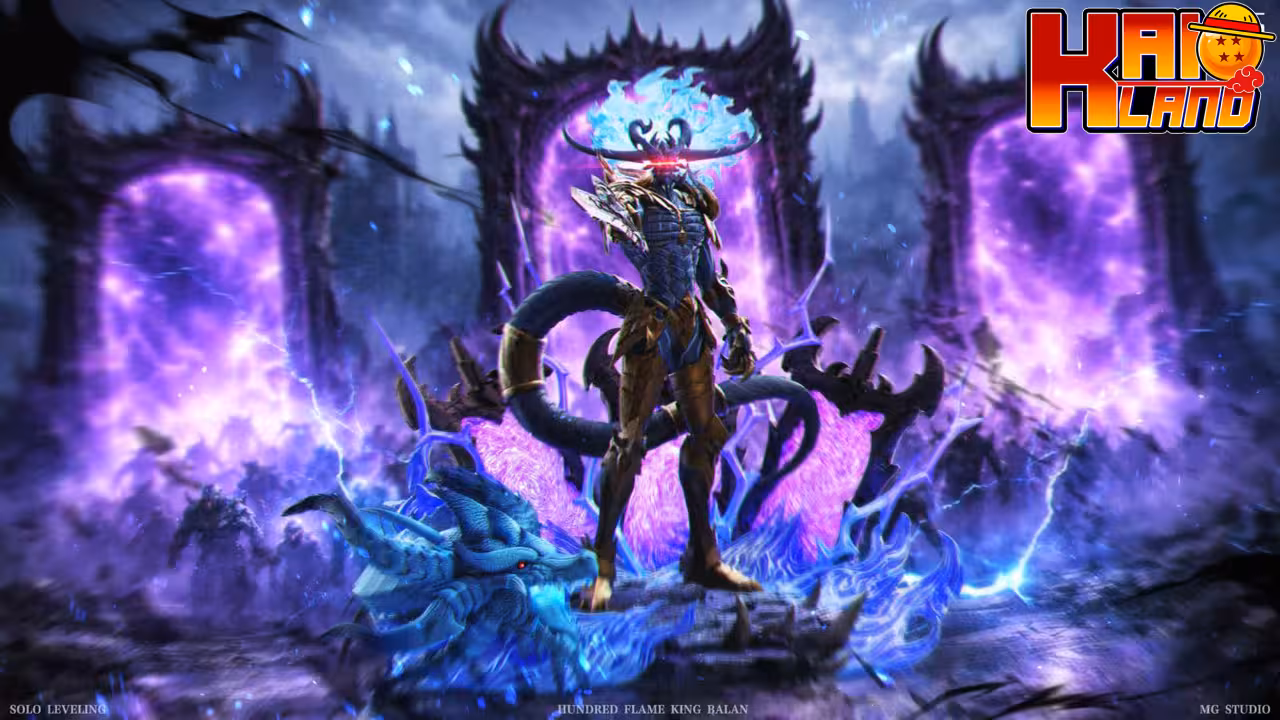 Solo Leveling MG Studio Monarch of Flames Baran Resin Statue