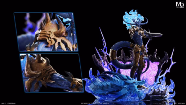 Solo Leveling MG Studio Monarch of Flames Baran Resin Statue 6