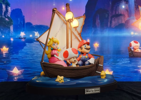 Super Mario ChaoShe Studio Mario Time Resin Statue 2