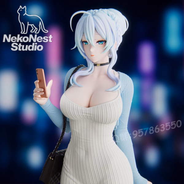 The Cursed Ring 2 NekoNest Studio Mifuyu Yukino Resin Statue 3
