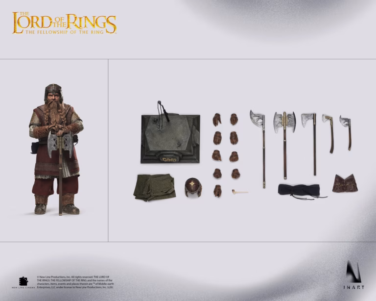 The Lord of the Rings InArt Gimli Licensed
