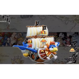 One Piece M4 Studio Thousand Sunny Flying Model Emperor Penguin Resin Statue