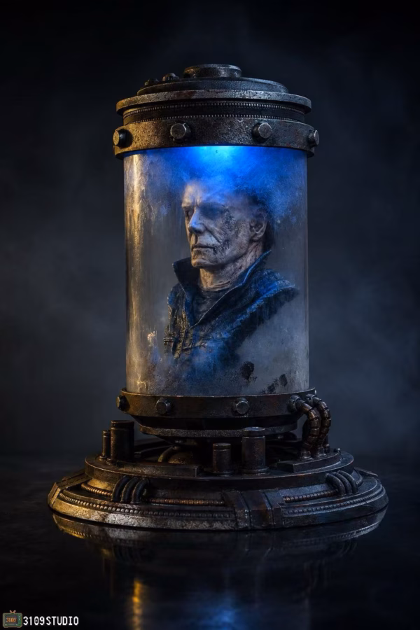 3109 Studio Michael Myers x Freddy Krueger head Jar Resin Statue 2