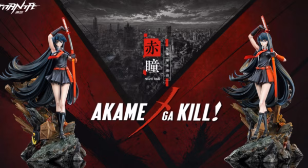 Akame ga Kill Manta Studio Kurome Resin Statue 1