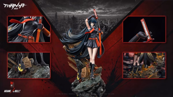 Akame ga Kill Manta Studio Kurome Resin Statue 2