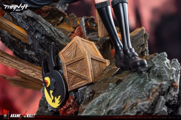 Akame ga Kill Manta Studio Kurome Resin Statue 4