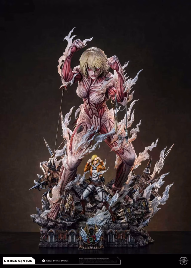 Attack On Titan Hertz Studio Annie Leonhart x Female Titan Resin Statue
