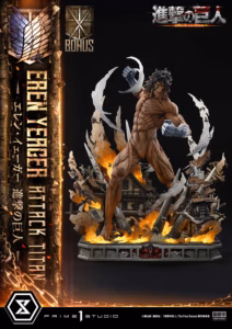 Attack On Titan Prime 1 Studio Eren Yeager Licensed Resin Statue