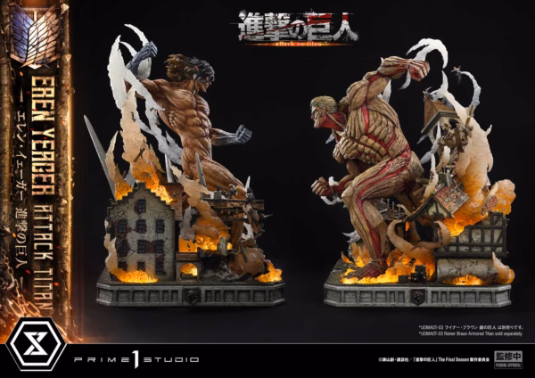 Attack On Titan Prime 1 Studio Reiner Braun Licensed Resin Statue 3 1